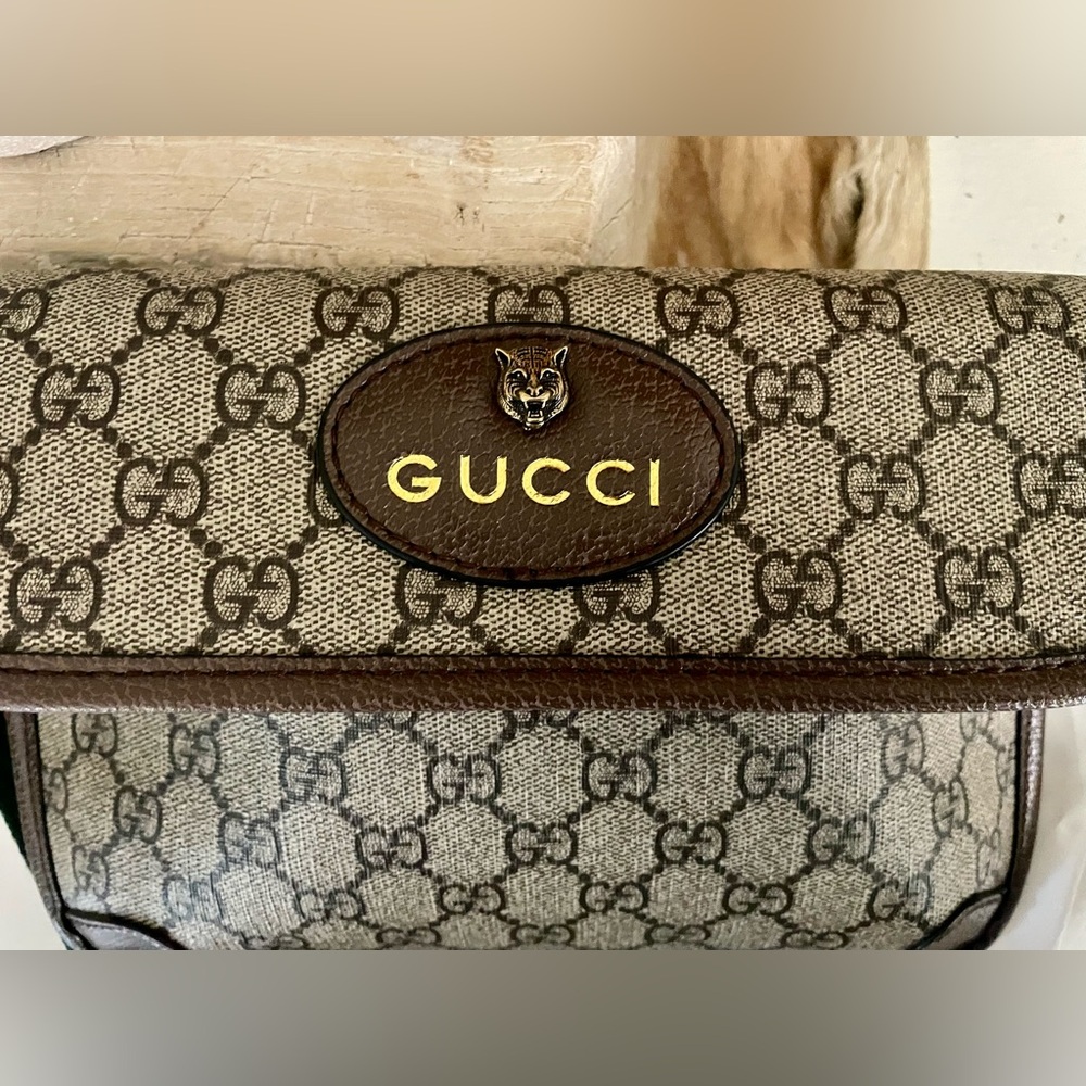 NOT GUCCI | GG Supreme Monogram Neo Vintage Belt Hip Bag - Picture 6 of 11
